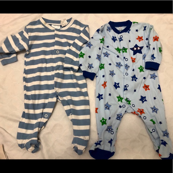 Baby Boy 3-6M Pajamas Sleepers - Picture 3 of 5